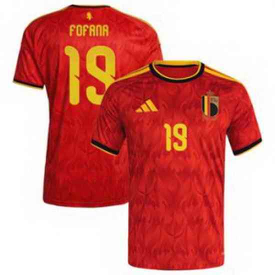 Women 19Malick Fofana Belgium Jersey   3